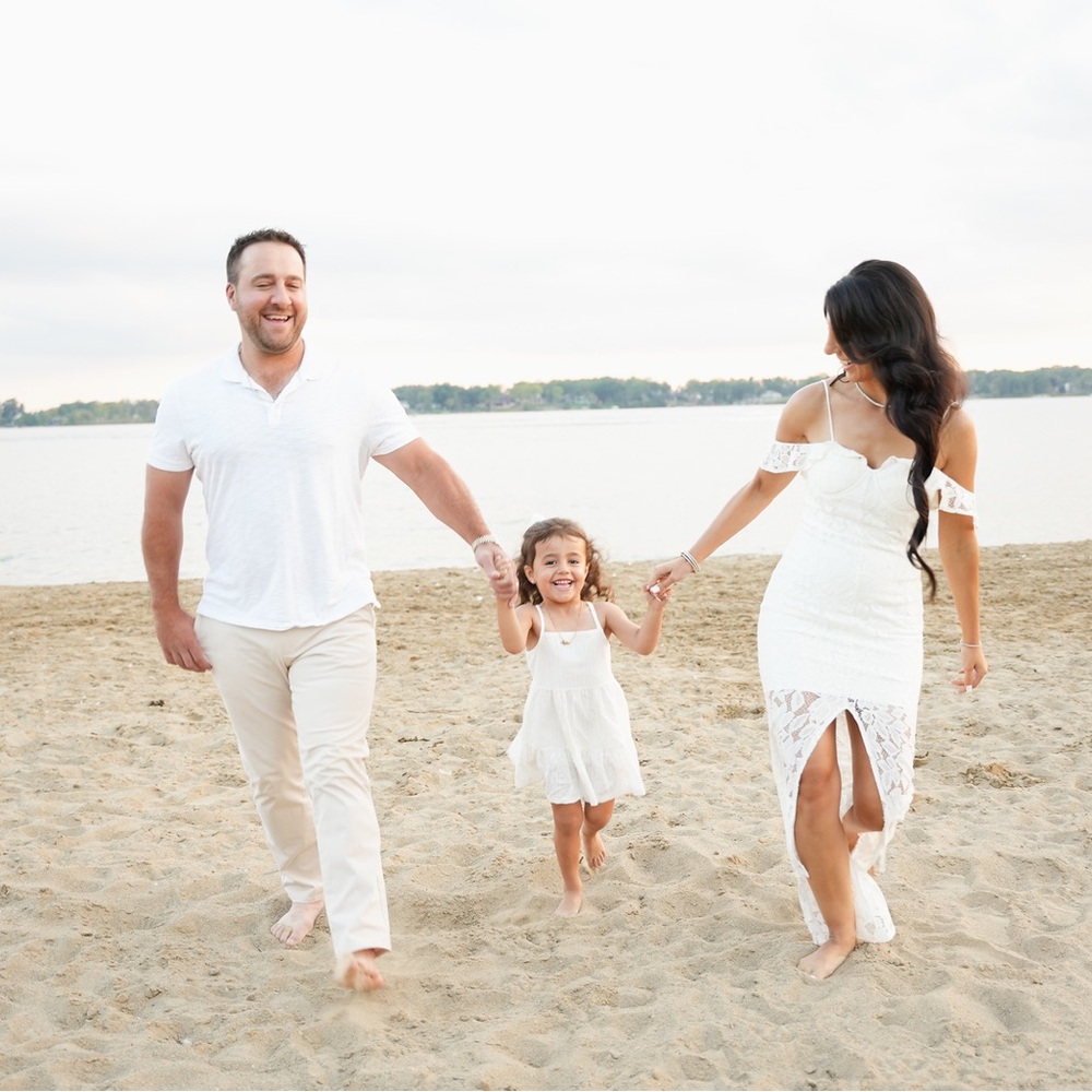 Elegant White Lace Dress